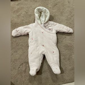 Baby girl 3-6 month winter onesie